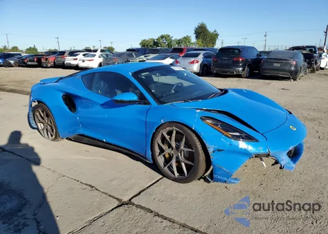 2024 Lotus Emira First Edition z USA, uszkodzony, nr VIN SCCLEKAX7RHA13415